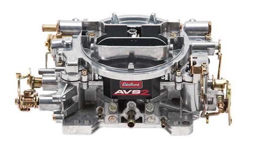Edelbrock AVS2 Series; Non-EGR 650 CFM Carburetor; With Manual Choke; Satin