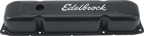 1960-76 Mopar Big Block Edelbrock Signature Series Tall Profile Black Valve Covers