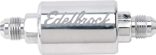 Edelbrock Polished Aluminum Replacement Fuel Filter