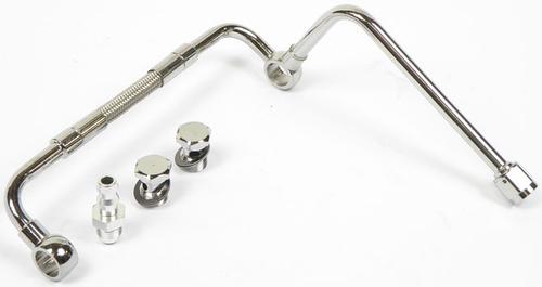 Edelbrock 3/8 Barbed End Dual Feed Fuel Line without Filter