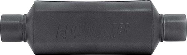 Flowmaster; 12 Super HP-2 Muffler; With 409S Stainless Steel Case; 2 Inlet; 2 Outlet