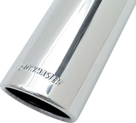 Flowmaster; Stainless 3-1/2 X 12 Exhaust Tip; For 3 Pipe; With Rolled Edge And Logo