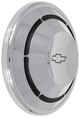 1968-69 Chevrolet Camaro, Nova; Chevelle; Hub Cap Set; Dog Dish Style; Set of Four