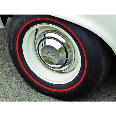 1968-69 Chevrolet Camaro, Nova; Chevelle; Hub Cap Set; Dog Dish Style; Set of Four