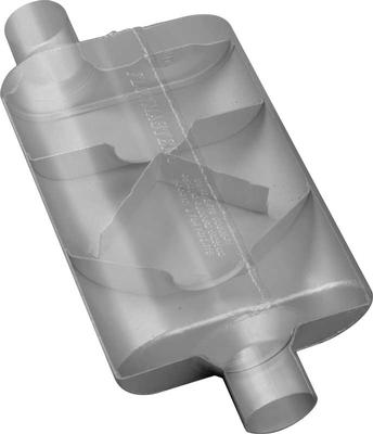 Flowmaster; 13 Original 40 Series Muffler; With 2-1/4 Offset Inlet; 2-1/4 Center Outlet