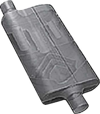 Flowmaster; Delta Flow 50 Series Muffler; With 2-1/4 Offset Inlet; 2-1/4 Center Outlet