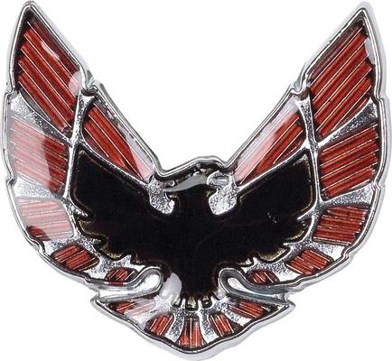 1970-73 Firebird, Trans Am; Front Fender Emblem; with Hardware; Each; GM Licensed
