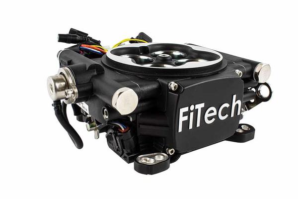 FiTech; Go EFI 4 EFI System; Basic Kit w/o Fuel Pump; 600 HP; Matte Black Finish