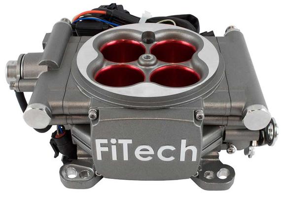 FiTech; Go Street EFI System; Basic Kit w/o Fuel Pump; 400 HP; Cast (Natural) Finish
