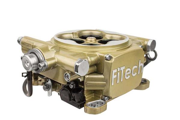 FiTech; Easy Street EFI System; Basic Kit w/o Fuel Pump; 600 HP; Classic Gold Finish