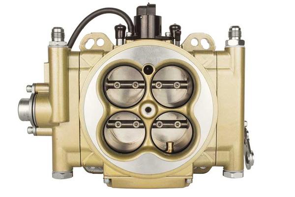 FiTech; Easy Street EFI System; Basic Kit w/o Fuel Pump; 600 HP; Classic Gold Finish