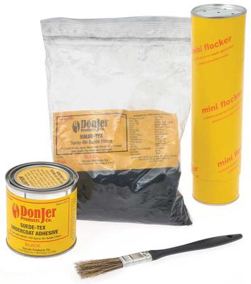 Suede-Tex Nylon Flocking Kit - Black