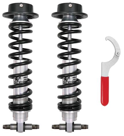 1964-73 Mustang, 1970-77 Maverick; Small Block; Aldan American Striker Series Front Coilover Kit; Double Adjustable; 450 lb. Springs