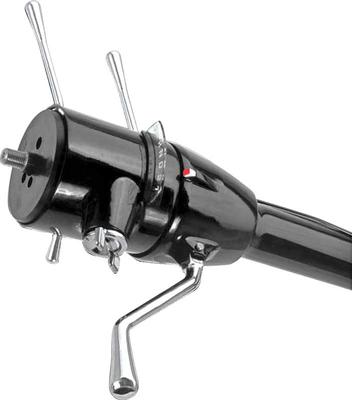 1969-81 Column Shift Black Powder Coated Steel 33 Tilt Steering Column with 1 48 SplineShaft