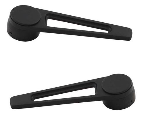 Forever Sharp Aluminum Door Handle Set - Matte Black Finish
