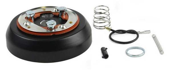 1969-94 GM Cars & 74-94 GM Truck - Forever Sharp 3 Hole Steering Wheel Adapter - Black Finish