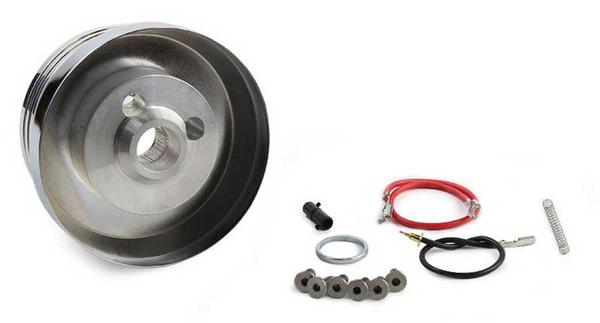 1961-66 Mopar A & B-Body Forever Sharp 5 & 6 Hole Steering Wheel Adapter - Polished Finish