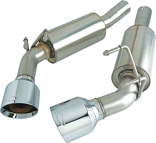 2010-2013 All Makes All Models Parts | G149125 | 2010-13 Camaro V8 LS3  Track Pack Off-Road Axle Back Performance Exhaust - Round Tip | Classic  Industries