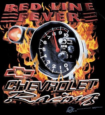 Red Line Fever T-Shirt - Medium