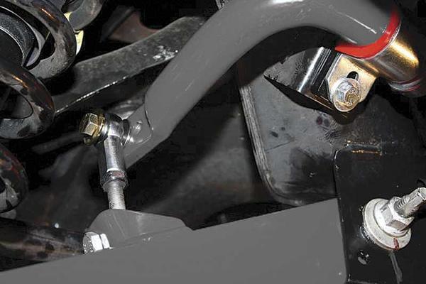 2010-12 Camaro Competition 32Mm Rear Sway Bar - Black (Solid Chrome Moly Steel) With End Links