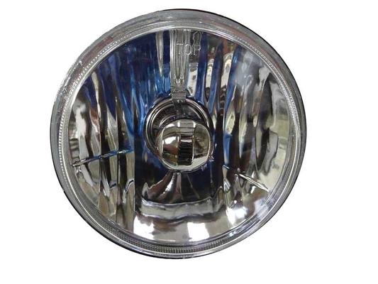 Redline 5-3/4 Round Elite Diamond Headlamps w/out Halo - w/Blue H4 Halogen Bulbs