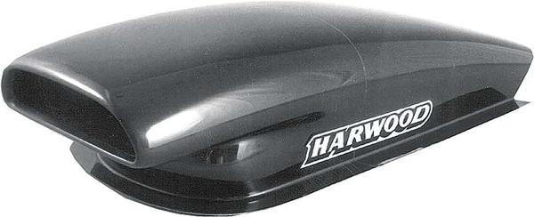 Harwood Aero pro Stock Iv Open Back Flange Style Fiberglass Hood Scoop