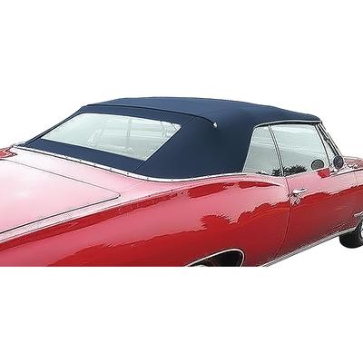 1967-70 Impala/GM B-Body Convertible; Rear Window Only; Glass; Without Zipper; Vinyl; Dark Blue