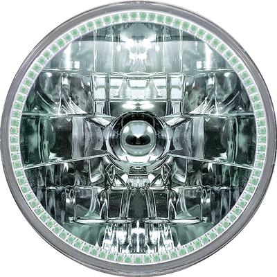 7 Oracle&trade; H4 Sealed Beam Headlamp with Green SMD Halo
