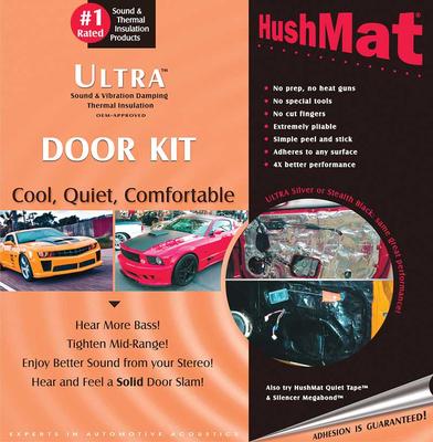 Hushmat Ultra Black Door Insulation Set