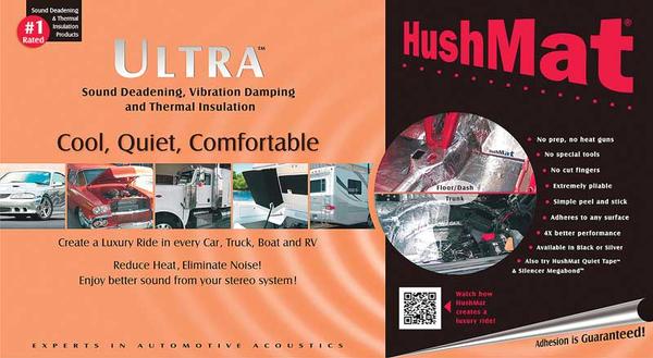 HushMat Ultra Silver Floor and Firewall Insulation Set