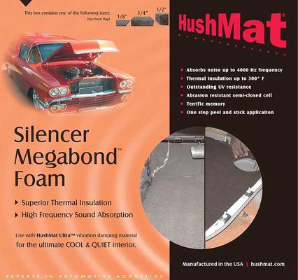 Hushmat 1/8 Sound Absorbing Insulation Foam