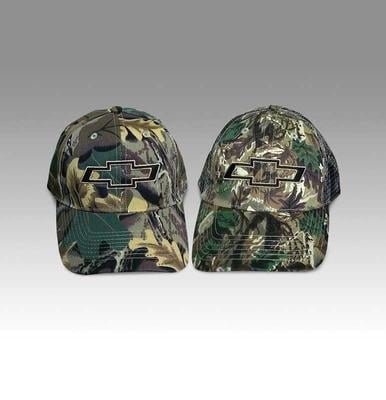 Bow Tie Cap Twill Camouflage