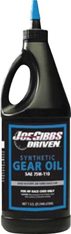 Joe Gibbs 75W110 Synthetic Gear Oil Quart