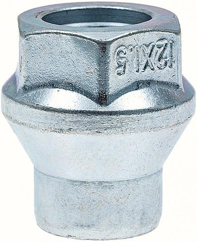 Lug Nut; Open End; 3/4 Hex Head; 7/16- 20; 1 Tall; With 1/4 Shank; For Use With Spacers; Each