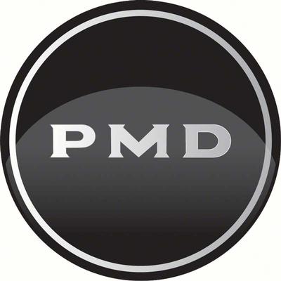 Wheel Center Cap Emblem; with PMD; Black Background; 2-15/16; with R15 5 Spoke Wheel
