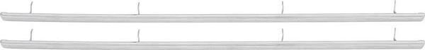 1968-70 GM; Arm Rest Base Moldings; 2 Door; 14 Length ; Pair