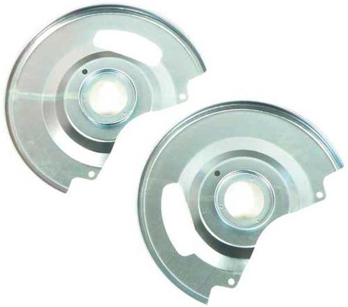 1971-91 Chevrolet, GMC Truck; 2WD; 1/2 Ton; Front Disc Brake Backing Plates; Pair;