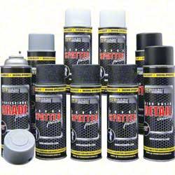 OER® Black and Gray Trunk Refinishing Kit with Self Etching Gray Primer