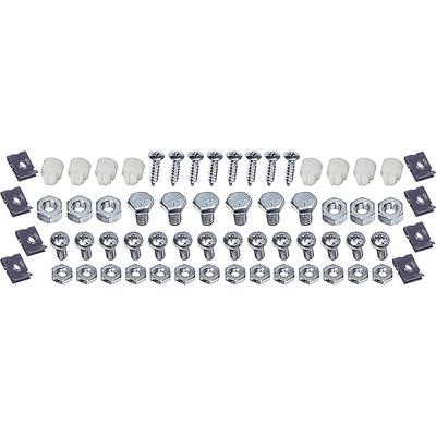 1967-68 Camaro; Front Grill Hardware Installation Kit ; Standard or RS; 66 Piece Set