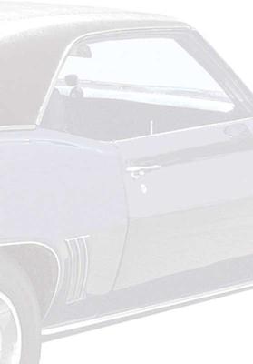 1967-69 Camaro, Firebird; Roof Drip Rail Molding; Coupe; RH Passenger Side