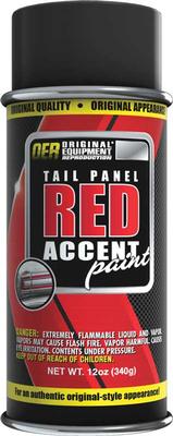 1960-76 Mopar; Red Tail Panel and Accent Paint; 16 Oz. Aerosol Can (Net Wt. 12 Oz.)