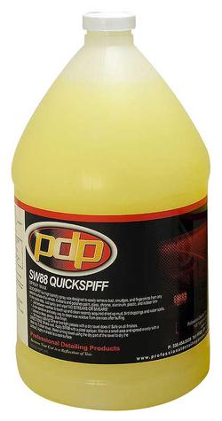 SW88 Quickspiff Spray Wax And Clay Bar Lubricant; One Gallon Jug