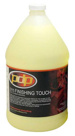Finishing Touch Interior Dressing; Natural Shine; Matte Finish Protectant; One Gallon