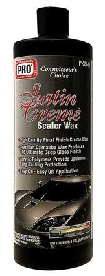 P35Q PRO Sealer Wax; Satin Creme; 32 Oz. Bottle