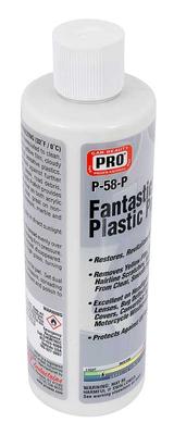 Fantastic Plastic Polish; Headlight and Plastic Restorer; Lens Polish; 16 Oz. Pint Bottle