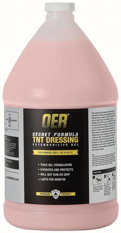OER® Secret Formula 1 Gallon TNT Gel Extended Life VRT Vinyl Rubber Tire Dressing