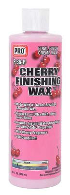 PRO Cherry Finishing Wax; Liquid Carnauba Creme; 16 Oz Bottle