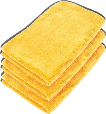 16 x 16 Gold Elite Microfiber Towels - 3 Pack