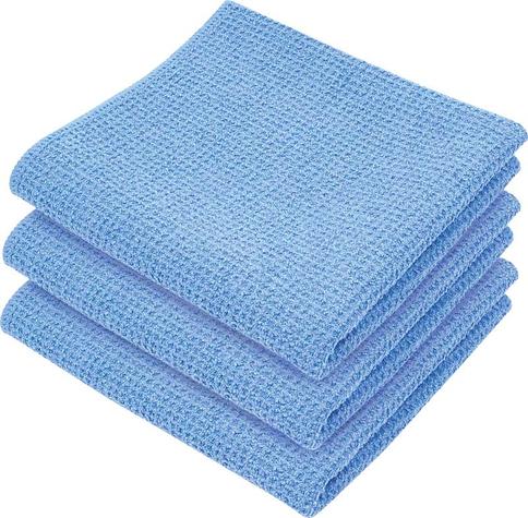 25 x 36 Microfiber Waffle Weave Towel - 3 Pack