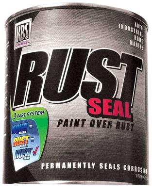 KBS RustSeal; Rust Preventive Corrosion Barrier Coating; Gloss Black; 16 OZ.